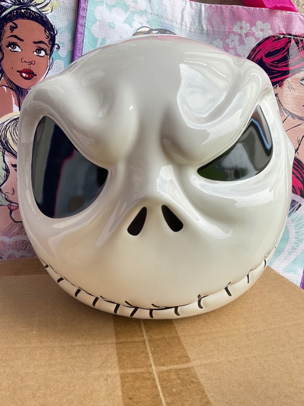 Disney Nightmare before Christmas Jack skellington cookie jar